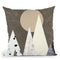 Peaks Throw Pillow By Image Conscious - by all about vibe