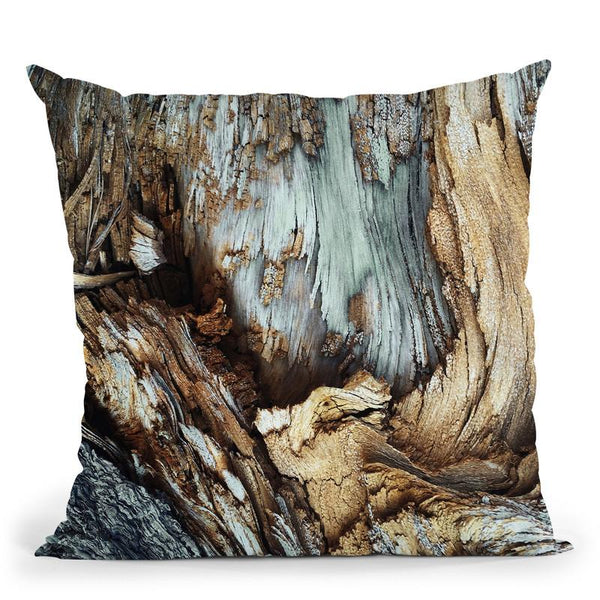 Wooden Throw Pillow By Image Conscious - by all about vibe