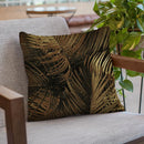 Golden Palm 2 Throw Pillow By Image Conscious - by all about vibe