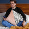 Triangle 1 Throw Pillow By Image Conscious - by all about vibe