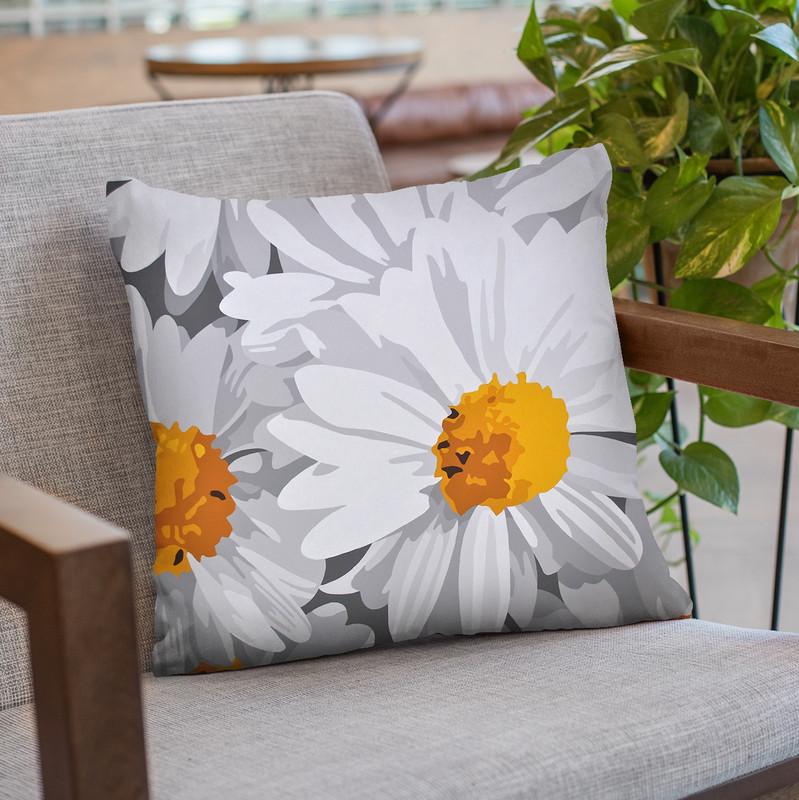 Fresh Hope Throw Pillow By Image Conscious - by all about vibe
