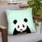 Cute Panda Throw Pillow By Image Conscious - by all about vibe