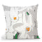Paperwhites Throw Pillow By Image Conscious - by all about vibe