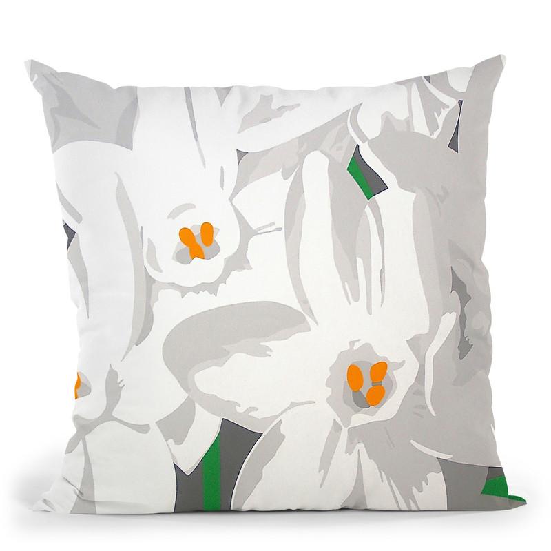 Paperwhites Throw Pillow By Image Conscious - by all about vibe