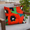 Red Tulips Throw Pillow By Image Conscious - by all about vibe