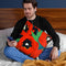 Red Tulips Throw Pillow By Image Conscious - by all about vibe