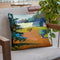 Paysage Cinq Throw Pillow By Image Conscious - by all about vibe