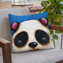 The Panda Bear Throw Pillow By Image Conscious - by all about vibe