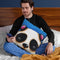 The Panda Bear Throw Pillow By Image Conscious - by all about vibe