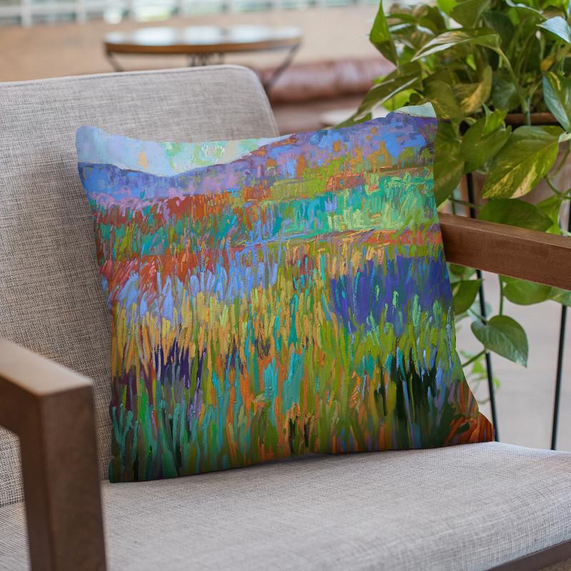 Color Field No 68 Throw Pillow By Image Conscious - by all about vibe