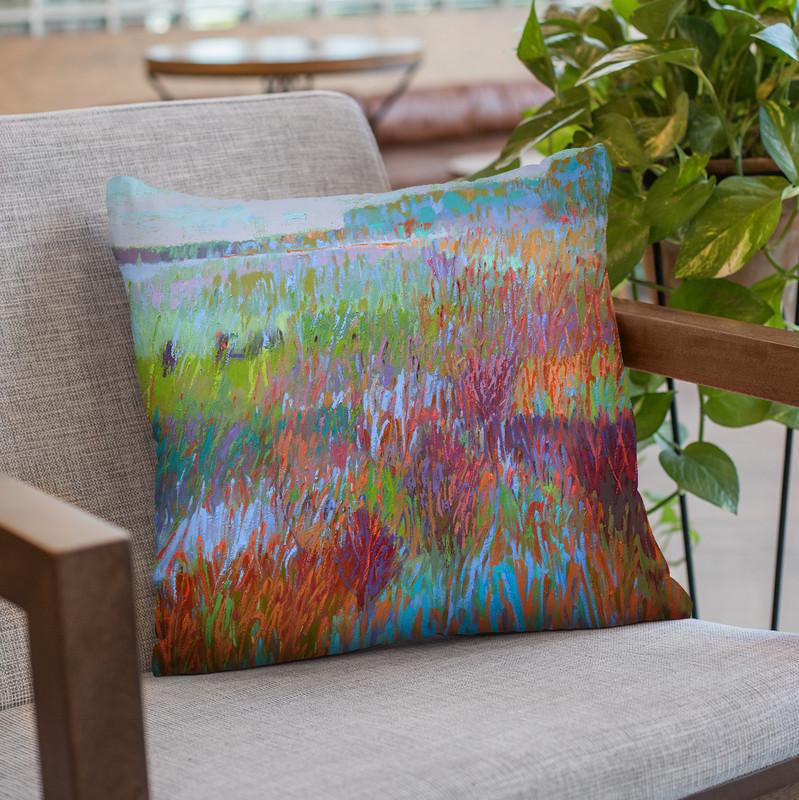 Color Field No 71 Throw Pillow By Image Conscious - by all about vibe