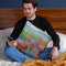Color Field No 71 Throw Pillow By Image Conscious - by all about vibe