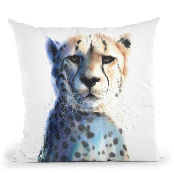 Cheetah Throw Pillow By Image Conscious - by all about vibe
