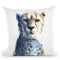 Cheetah Throw Pillow By Image Conscious - by all about vibe