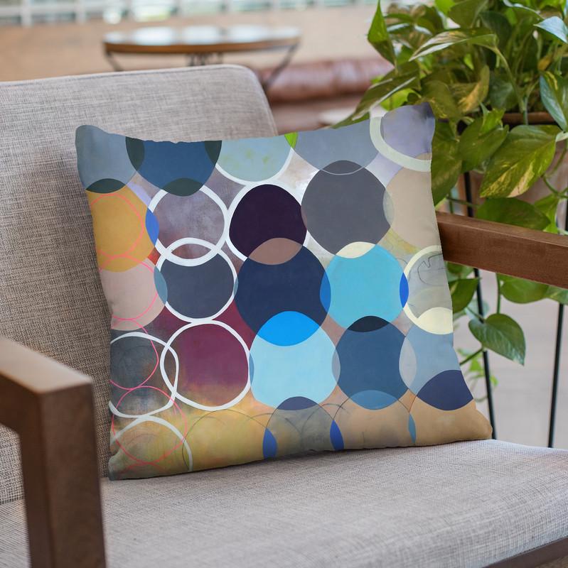 Which Way The World Turns Throw Pillow By Image Conscious - by all about vibe