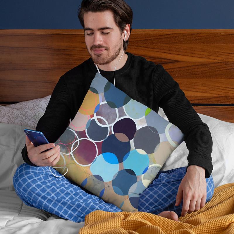 Which Way The World Turns Throw Pillow By Image Conscious - by all about vibe