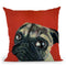Pugly Throw Pillow By Image Conscious - by all about vibe