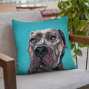 Good Boy Throw Pillow By Image Conscious - by all about vibe