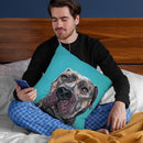 Good Boy Throw Pillow By Image Conscious - by all about vibe