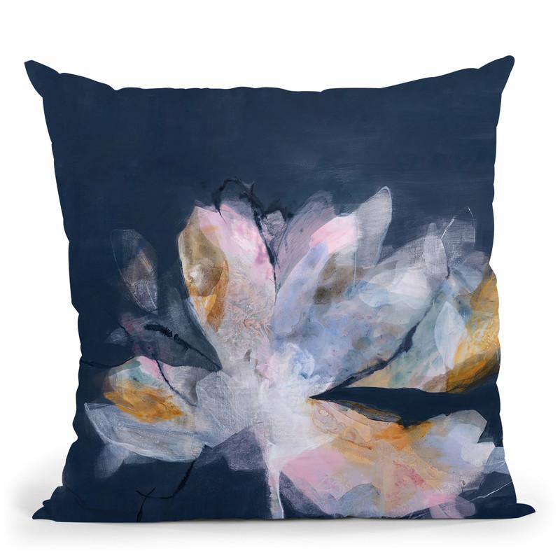 Magnolia Gloaming No 2 Throw Pillow By Image Conscious - by all about vibe