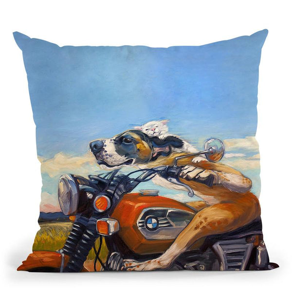 Fast And Furriest Throw Pillow By Image Conscious - by all about vibe