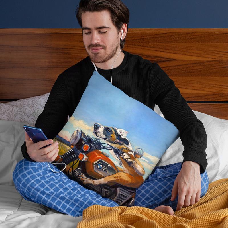 Fast And Furriest Throw Pillow By Image Conscious - by all about vibe