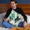 Triangle Pattern Throw Pillow By Image Conscious - by all about vibe