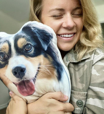 Custom Australian Shepherd Shaped Dog Pillows - All About Vibe
