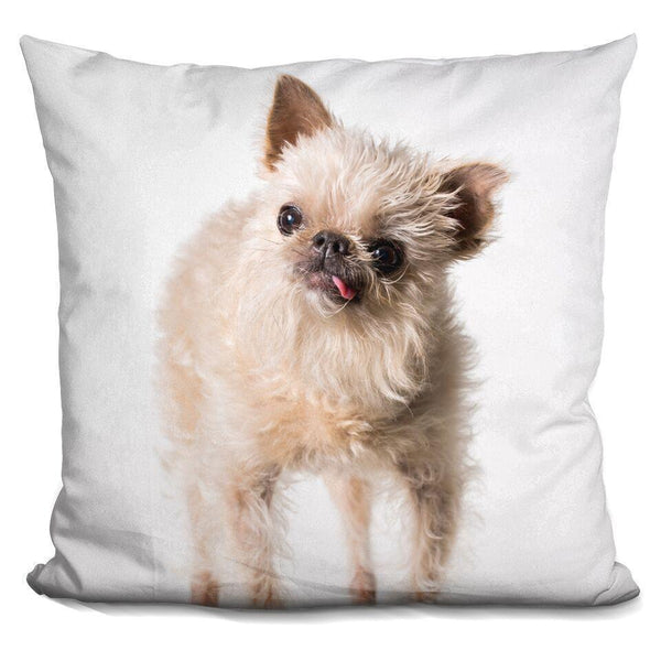 Griffin StandingUare Throw Pillow