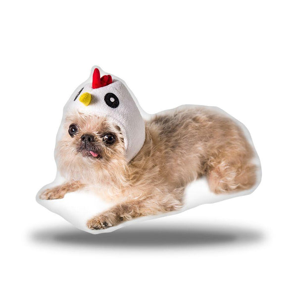 Griffin Chicken Throw Pillow