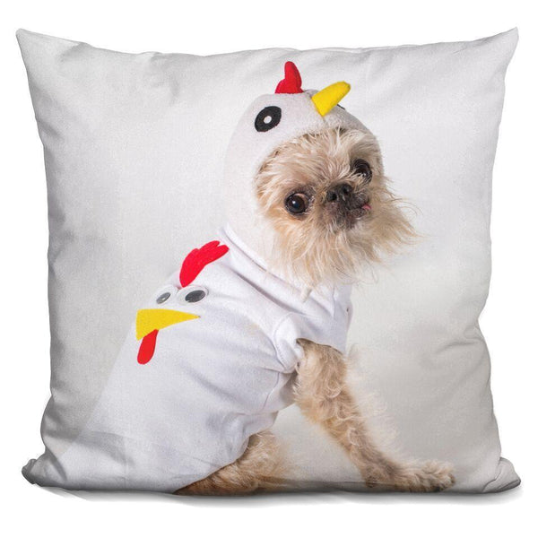 Griffin Full ChickenUare Throw Pillow