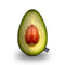 Avocado Front Throw Pillow By All About Vibe