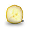 Banana-Slice Throw Pillow By All About Vibe