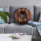 Chocolate Donut I Throw Pillow By All About Vibe