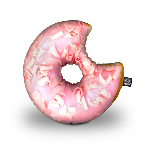 Donut Bitten I Throw Pillow By All About Vibe