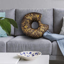 Donut Bitten Iv Throw Pillow By All About Vibe