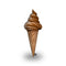 Ice Cream Cone Chocolate Throw Pillow By All About Vibe