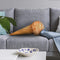 Ice Cream Cone Orange Throw Pillow By All About Vibe