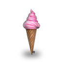 Ice Cream Cone Pink Throw Pillow By All About Vibe
