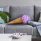 Ice Cream Cone Purple Throw Pillow By All About Vibe