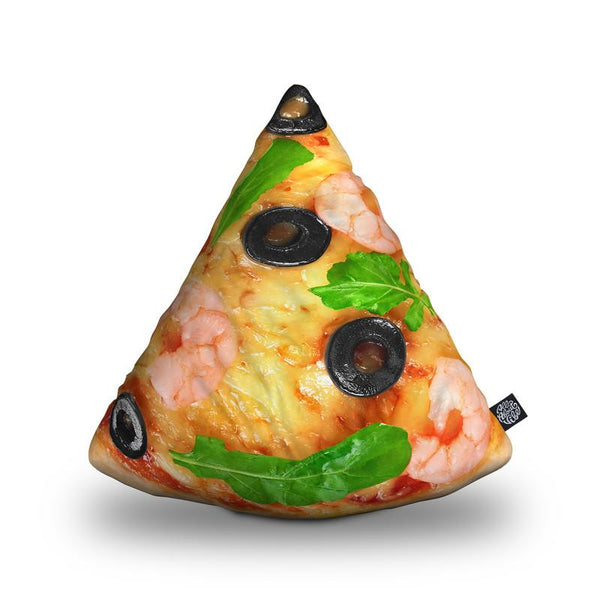 Pizza Slice Throw Pillow By All About Vibe