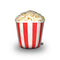 Popcorn Throw Pillow By All About Vibe