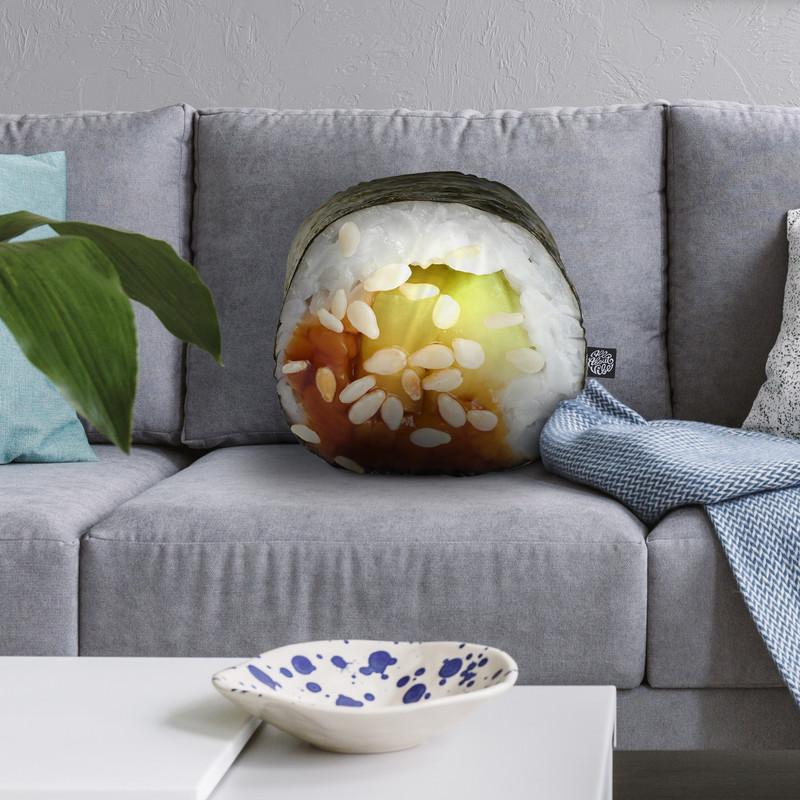 Sushi Iv Throw Pillow By All About Vibe