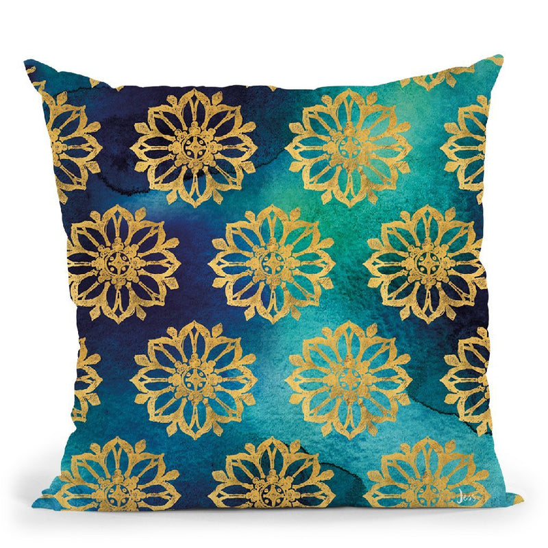 Little Jewels Step 02A Throw Pillow By Jeanette Vertentes