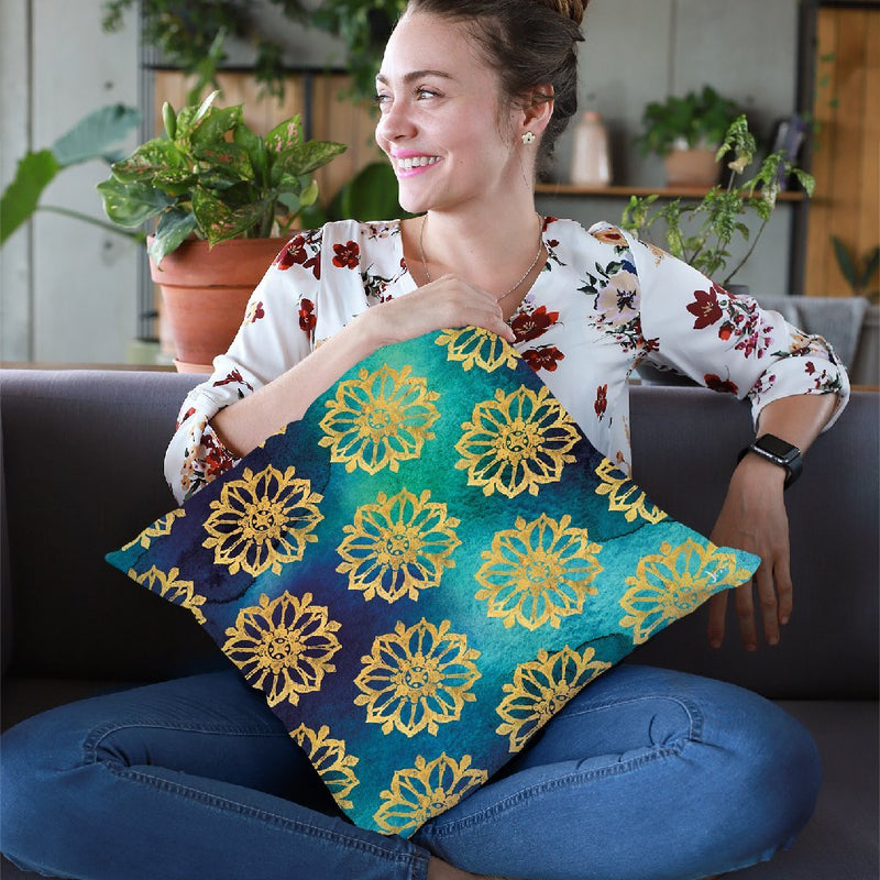 Little Jewels Step 02A Throw Pillow By Jeanette Vertentes