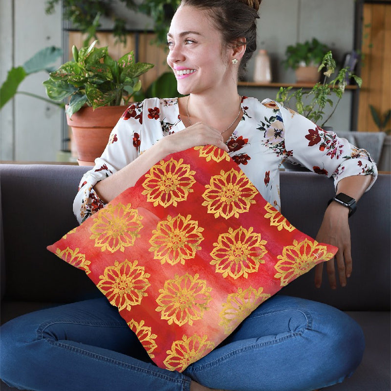 Little Jewels Step 02B Throw Pillow By Jeanette Vertentes