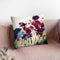 In Bloom On White Crop Throw Pillow By Jan Griggs
