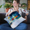 Time And Space Throw Pillow By Jan Griggs