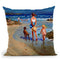 Edge Of The Tide Throw Pillow By John Haskins - by all about vibe