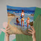 Edge Of The Tide Throw Pillow By John Haskins - by all about vibe